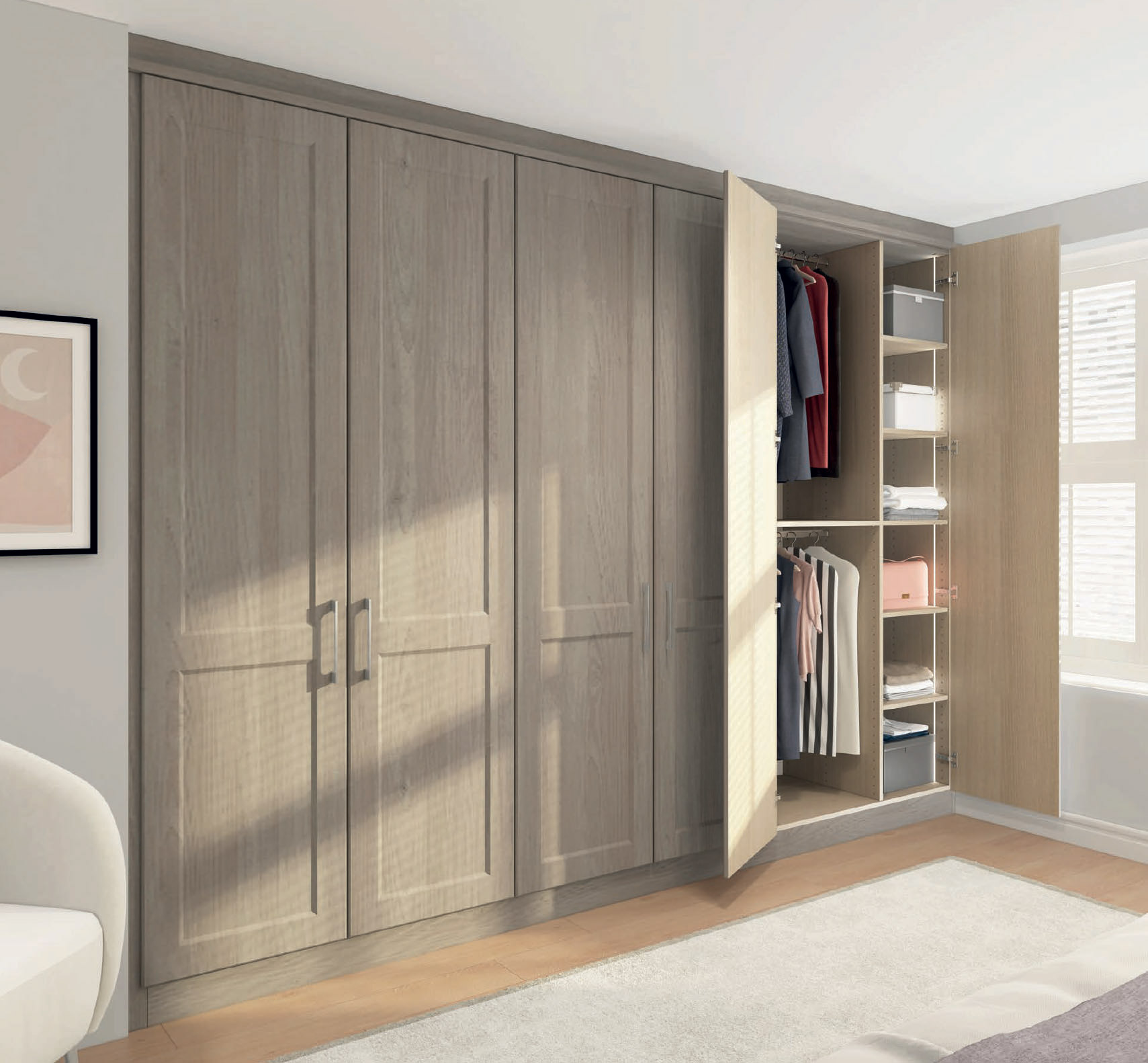 brixton fitted bedroom furniture from spacemaker