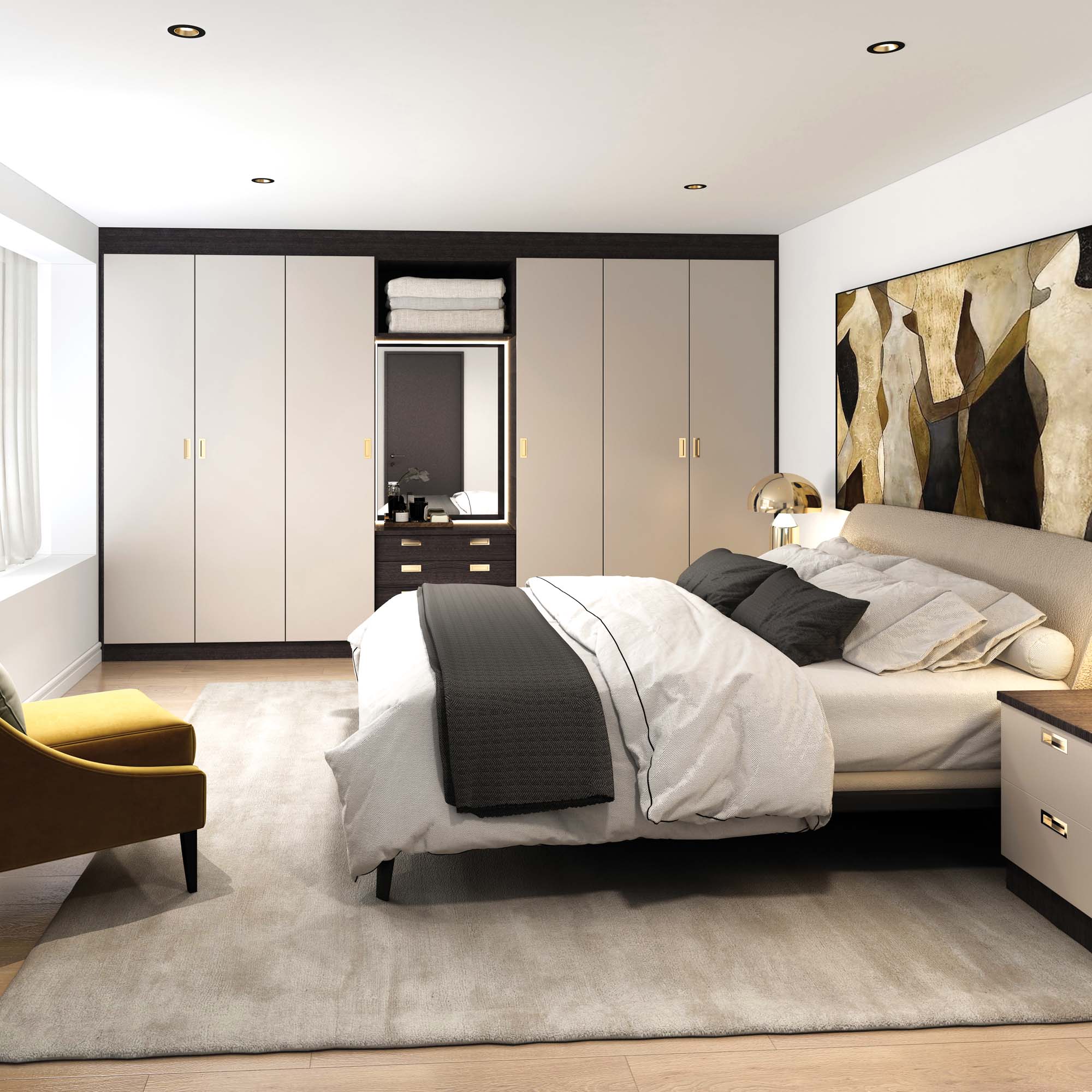 Soho Bea fitted bedroom furniture